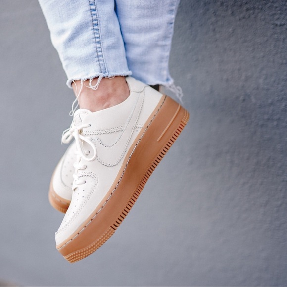nike air force 1 sage pale ivory